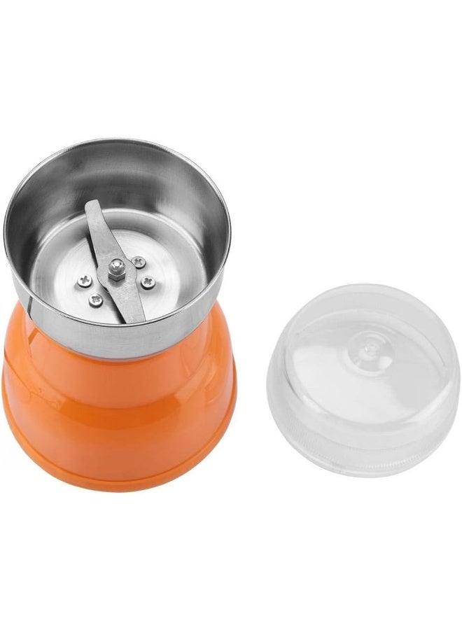 توسكانا يو مطحنة قهوة كهربائية بقدرة 300 واط و سعة 200 مل  لطحن البن والتوابل بسرعة عالية، شفرات ستانلس ستيل حادة تصميم مدمج وسهل الاستخدام مع غطاء شفاف مناسبة لتحضير القهوة الطازجة - Image 3